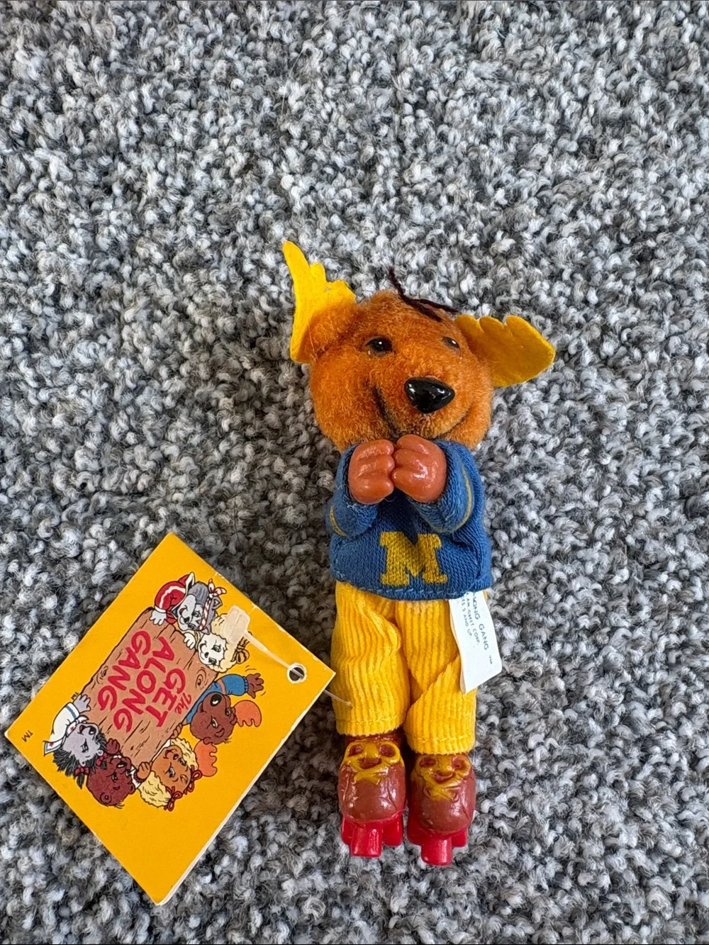 The Get Along Gang Clip On Toys Set of 3 NWT 1984 American Greetings Corp
